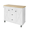 SoBuy FKW96-WN Desserte Roulant Buffet Meuble de Rangement Cuisine