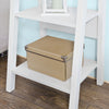 SoBuy FRG101-W Étagère style échelle Bibliothèque, 5 étages –Blanc