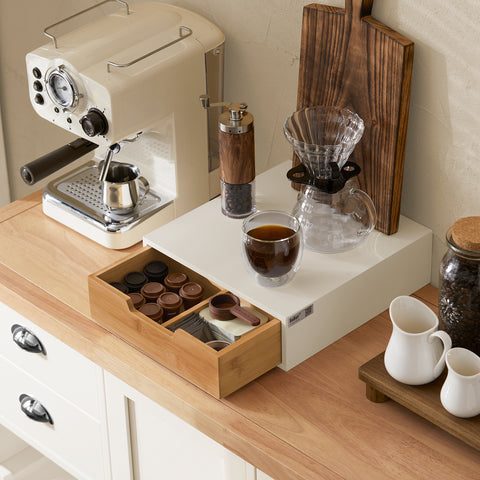 SoBuy FRG179-WN  Boîte de Rangement à tiroir pour Capsules de café Nespresso