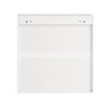 SoBuy FRG231-W Meuble Haut Salle de Bain Suspendu Armoire Murale avec Étagère Réglable et Porte Rangement Mural Compact pour Salle de Bain, WC ou Cuisine Blanche 60x30x60 cm