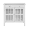 SoBuy FSB23-W Buffet Commode Meuble de Rangement Armoire de Rangement pour Salon, Chambre, Couloir, Cuisine