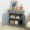 SoBuy FSB25-HG Buffet Commode Armoire de Rangement Table Console Meuble de Rangement pour entrée Chambre Salon