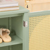 SoBuy FSB72-GR Meuble d'Entrée, Armoire à Chaussures, Armoire Latérale, Buffet, Commode à Chaussures