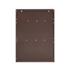 SoBuy FSR87-BR Meuble de Rangement à Chaussures Armoire à Chaussures Commode à Chaussures 2 abattants et Compartiment