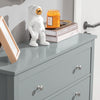 SoBuy FSR89-HG Meuble Chaussure Entrée à Abattants et Tiroir – Armoire à Chaussures Fine Rangement Chaussures Gris 80x25x108 cm, Grande Capacité, Design Compact