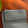 SoBuy FST18-DG Rocking Chair Fauteuil à Bascule avec Repose-pieds