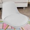 SoBuy FST46-W Fauteuil Enfant Chaise Confortable en Bouleau pour enfant avec assise rembourrée
