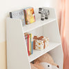 SoBuy KMB47-W Bibliothèque Étagère à Livres Étagère de Rangement pour Livres et Jouets Enfant, Porte-revues avec 3 étagères, 60x25x80 cm