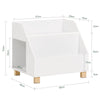 SoBuy KMB54-W Étagère Enfant, Étagère à Jouets, Étagère à Livres, Étagère de Rangement pour Livres et Jouets, Meuble Enfant