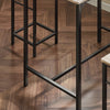 SoBuy OGT11-N Set de 1 Table + 4 Tabourets Ensemble table de bar bistrot
