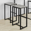 SoBuy OGT15-HG Set de 1 Table + 4 Tabourets Ensemble Table de Bar Bistrot