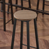 SoBuy OGT22-SCH Set de 1 Table + 4 Tabourets Ensemble Table Mange-Debout Cuisine