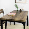 SoBuy OGT28-N+FST72-Nx4 Table de Salle à Manger avec 4 Chaises Lot Table et 4 Chaise de Style Industriel