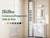 BZR34 : Meuble de salle de bain gain de place avec plusieurs options de couleur