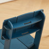 SoBuy HFST01-B Bleu Chaise Design en Bois Confortable Ergonomique Chaise de Salle à Manger avec Dossier Chaise de Bureau en Tenons et Mortaises