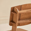 SoBuy HFST01-BR Chaise Design en Bois Confortable Ergonomique Chaise de Salle à Manger avec Dossier Chaise de Bureau en Tenons et Mortaises