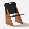 SoBuy HFST03-SCH Chaise Design en Bois Confortable Ergonomique Fauteuil de Salon Chaise de Cuisine en Tenons et Mortaises