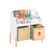SoBuy KMB115-W Bibliothèque Enfant avec 4 Étagères et 2 Boîtes de Rangement