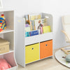 SoBuy KMB27-W Bibliothèque Meuble de Rangement pour Livres et Jouets Étagère de Rangement