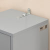 SoBuy BZR34-HG Meuble de Rangement Salle d Bain Meuble Colonne Armoire de Toilette Meuble WC