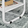 SoBuy FBT41-W Table Basse de Salon avec 1 étagère - Blanc