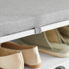 SoBuy FSR90-W Banc à chaussures avec 2 tiroirs Blanc