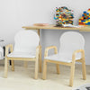 SoBuy KMB24-Wx2 Lot de 2 Chaises Enfant Design Fauteuil pour Enfants avec accoudoirs et Dossier Chaise Confortable Haute qualité- Hauteur réglable