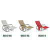 SoBuy OGS47-R Fauteuil à Bascule Transat de Relaxation Chaise Longue Bain de Soleil Rocking Chair